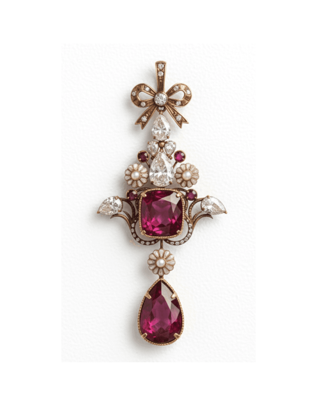 Rendered jewellery concept generated from sketch